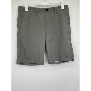 Billabong Adventure Division Mens Shorts Size 34 Gray Polyester Blend Made In Ch